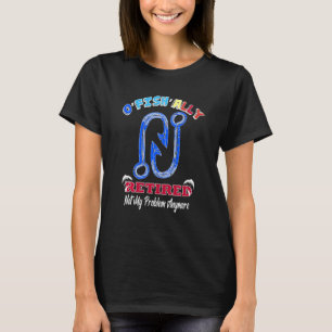 T-shirt Ô Poisson Allié Retraité Plus Mon Problème Désorma