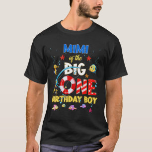 T-shirt O Poisson Allié Un Anniversaire Mimi Du Garçon D'a