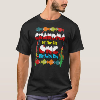 T-shirt O Poisson Ally Un Anniversaire En tenue Grand-mère