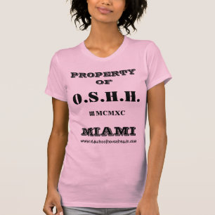 T-shirt O.S.H.H. Réservoir fait sur commande L1 de