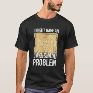 T-shirt Oak Island Design pour un chasseur de trésors