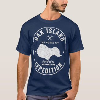 T-shirt Oak Island Expédition Treasure Hunter Retro