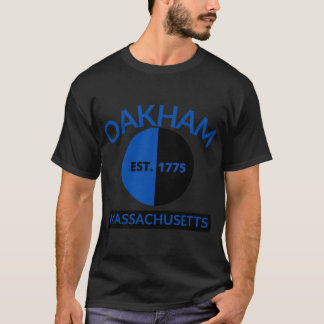 T-SHIRT OAKHAM MASSACHUSETTS ÉTATS-UNIS D'AMÉRIQUE USA