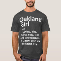 OAKLAND GIRL CA CALIFORNIA Funny City Accueil Raci