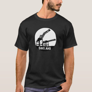 T-shirt Oakland tend le cou la chemise de ville