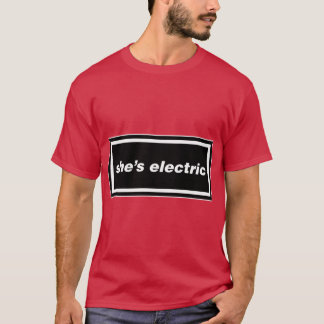 T-shirt Oasis de Gallagher électrique des années 90