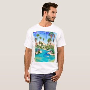 T-shirt Oasis du désert