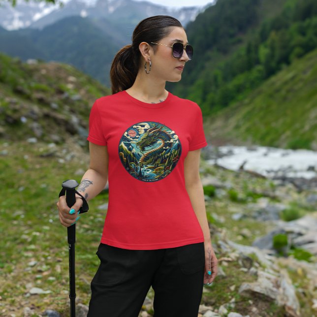 T-shirt Oasis du dragon de Serpentine - Année du dragon 20 (Créateur téléchargé)