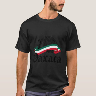 T-shirt Oaxaca Mexique Puro Oaxaca Drapeau Aigle