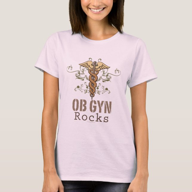 T-shirt OB GYN Rocks Organic Tee (Devant)
