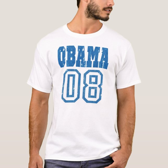 T-shirt OBAMA 08 Palin McCain - plus de la même chose (Devant)