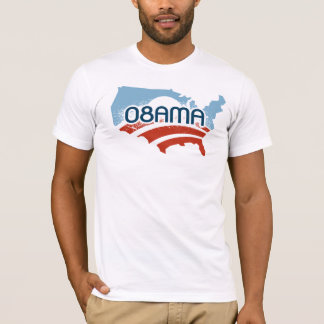 T-shirt Obama : 08AMA