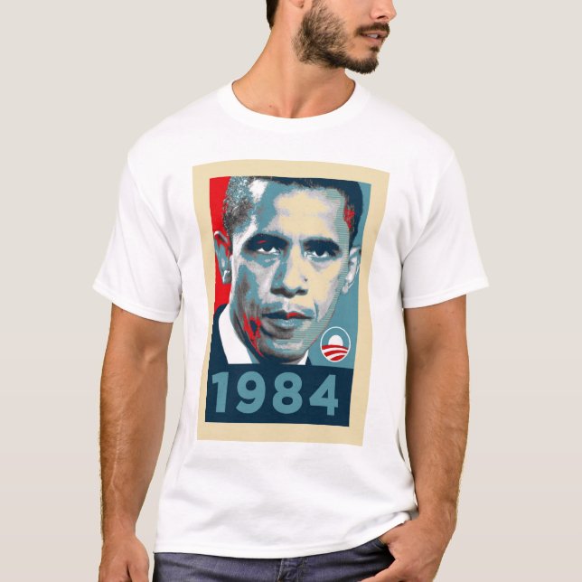 T-shirt Obama 1984 (Devant)