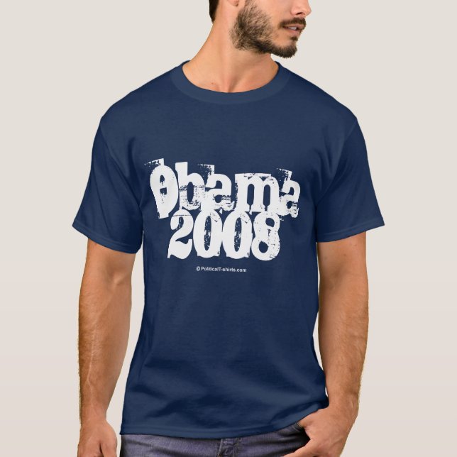 T-SHIRT OBAMA 2008 (Devant)