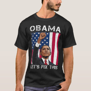 T-shirt Obama 2028 : Réparons ce président