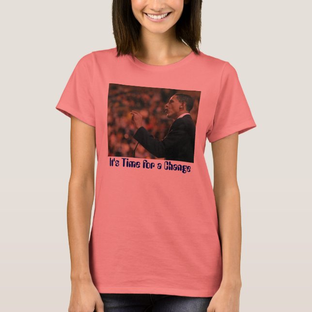 T-shirt Obama 4 Président (Devant)