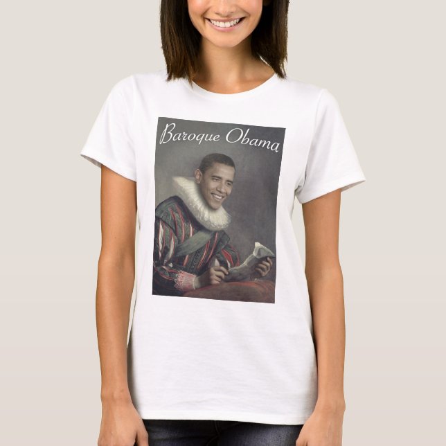 T-shirt Obama baroque (Devant)
