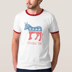 T-shirt Obama Démocrate '08