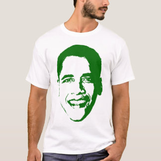 T-shirt Obama en vert