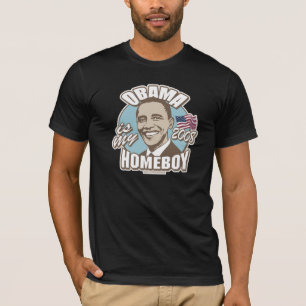 T-shirt Obama est ma chemise d'obscurité de Homeboy