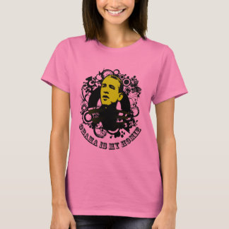 T-shirt Obama est ma maison