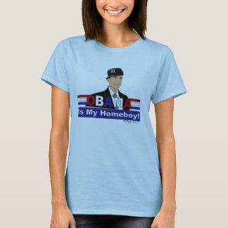 T-shirt Obama est mon Homeboy !