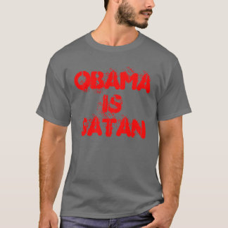 T-shirt Obama est Satan