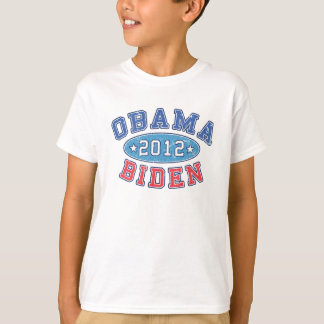 T-shirt Obama et Biden 2012 Collegiate Election Kids Tee