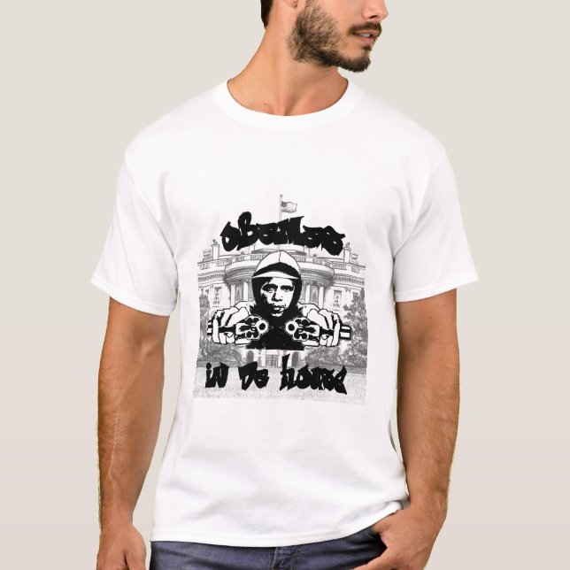 T-shirt Obama In Da House (Devant)