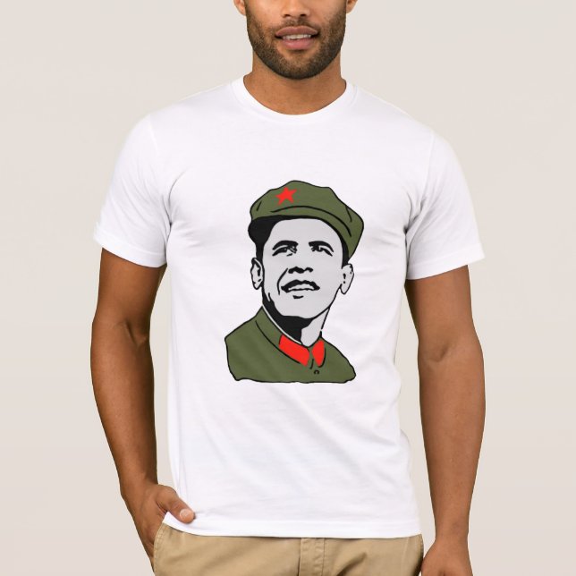 T - Shirt Obama Mao (Vorderseite)