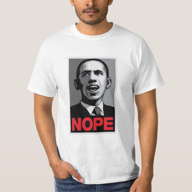 T-shirt Obama Nope (Devant)