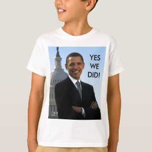T-shirt Obama oui nous avons fait !