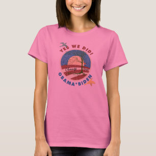 T-shirt Obama oui nous avons fait la chemise des longues
