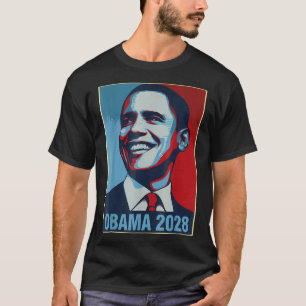 T-shirt Obama Président Vintage 2028 Obama _27