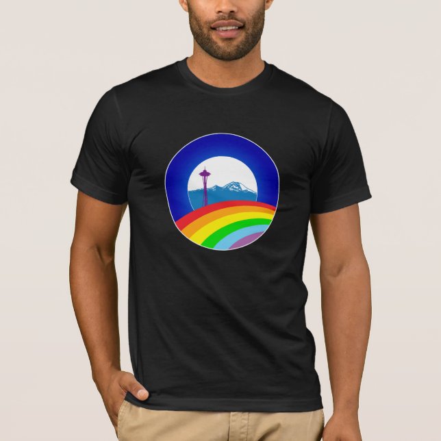 T-shirt Obama Pride, Ltd Edition Seattle Shirt, noir (Devant)