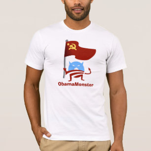 T-shirt ObamaMonster communiste