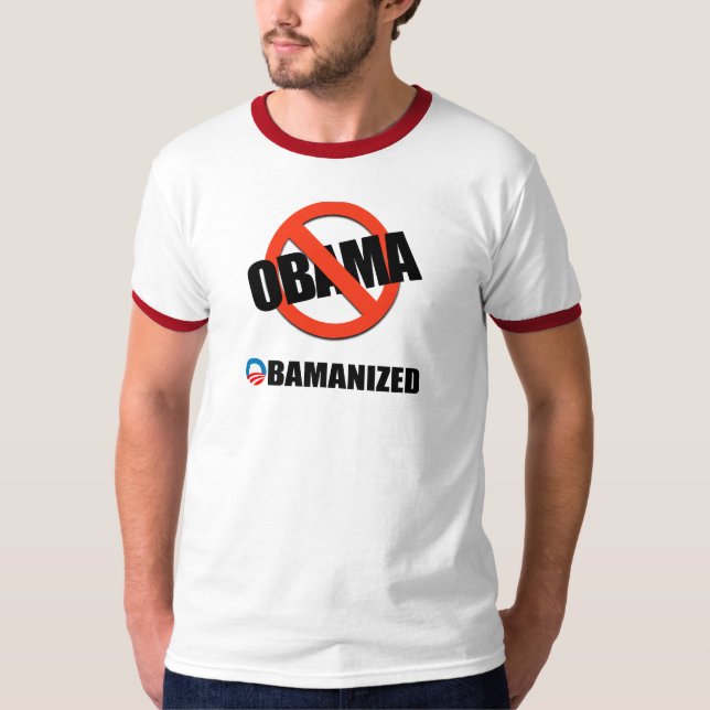 T-SHIRT OBAMANIZED (Devant)