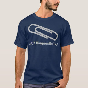 T-shirt OBD1 Outil de diagnostic Paperclip Outil de vérifi