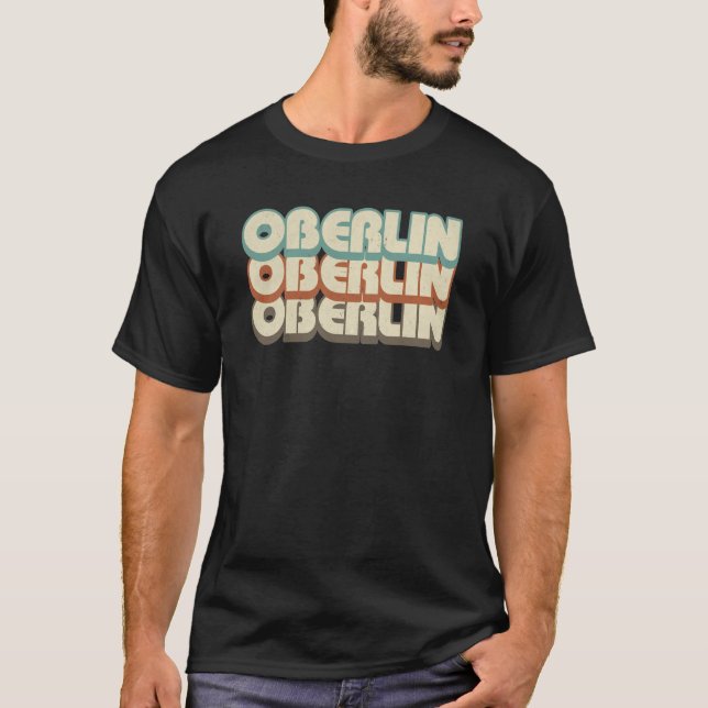 T-shirt Oberlin Ohio (Devant)