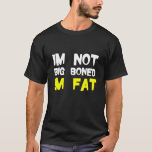 T-shirt Obésité Pas Gros Bons Je Gras Gens Vêtements