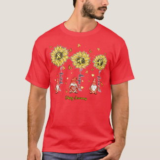 T-shirt Obésité Sensibilisation Foi foi espoir tournesol