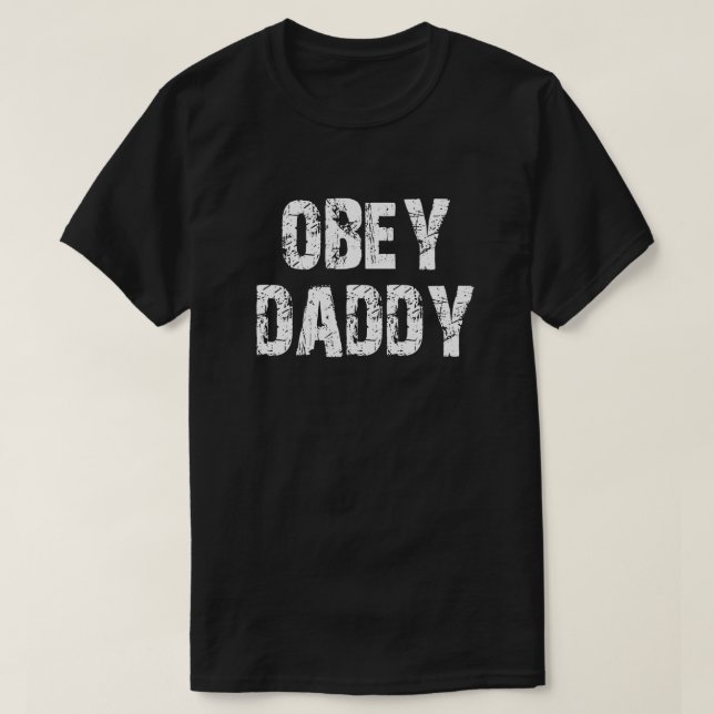 T-SHIRT OBEY DADDY (Design devant)