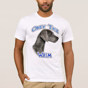 T-shirt Obey le Weimaraner