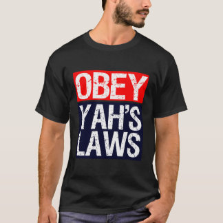 T-shirt Obey Yah'S Laws Hébreu Israélite