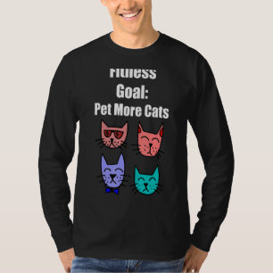 T-shirt Objectif de fitness Animaux de compagnie Plus de c