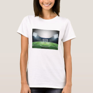 T-shirt Objectif de football Arrière - plan