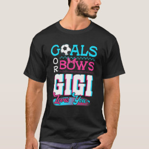 T-shirt Objectif De Révélation De Sexe Ou Bows Gigi Vous A