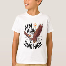Objectif High Soar High Eagle Motivational Art