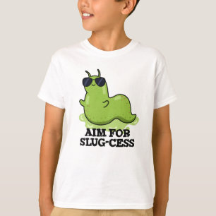 T-shirt Objectif Pour Le Jeu De Slug-cess Funny Positif