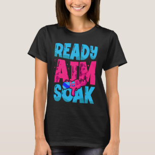 T-shirt Objectif Prêt Fusionner Arme À Eau Écraser Gun Eau